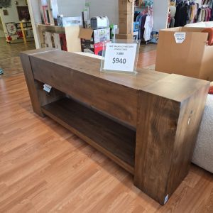 94.5 INCH MILLWOOD PINES SOFA CONSOLE TABLE